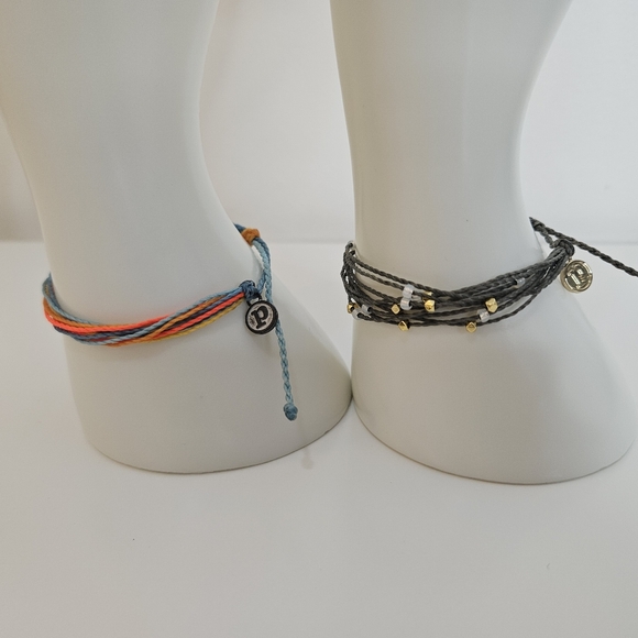 Pura Vida 2 stackable bracelets multi color - Picture 2 of 7